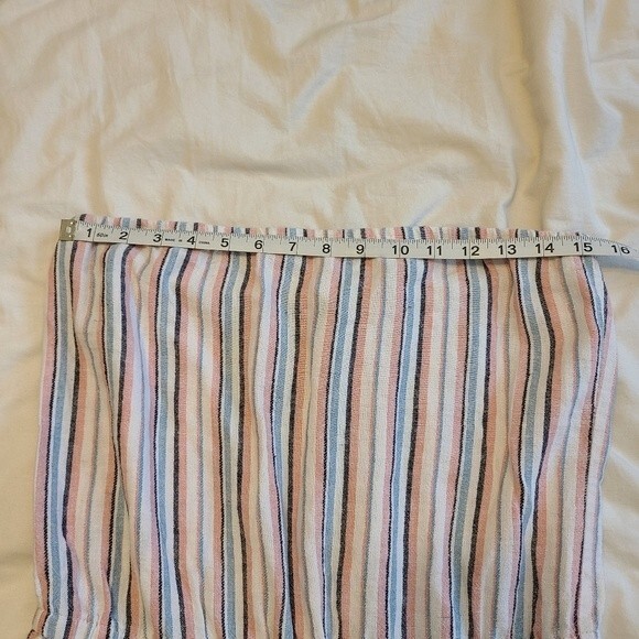 Anthropologie DREW linen strapless linen romper jumpsuit size M - Picture 5 of 7